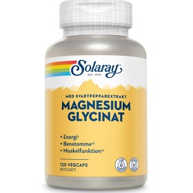 Bild på Solaray Magnesium Glycinat 120 kapslar