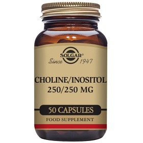 Bild på Solgar Choline/Inositol 250/250 mg 50 kapslar