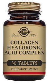 Bild på Solgar Collagen Hyaluronic Acid Complex 30 tabletter