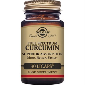 Bild på Solgar Full Spectrum Curcumin 30 kapslar