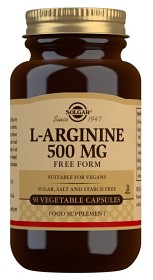 Bild på Solgar L-Arginine 500 mg 50 kapslar