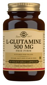 Bild på Solgar L-Glutamine 500 mg 50 kapslar