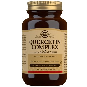Bild på Solgar Quercetin Complex 250 mg with Ester-C 50 kapslar
