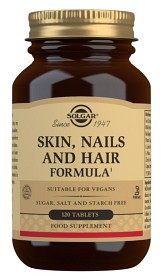 Bild på Solgar Skin, Nails & Hair 120 tabletter