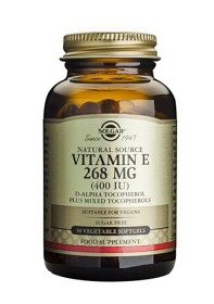 Bild på Solgar Vitamin E 400 IU 50 kapslar