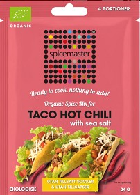 Bild på Spicemaster Taco Hot Chili with Sea Salt 34 g
