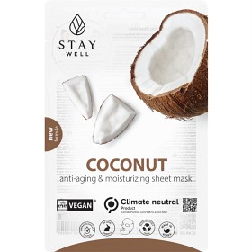 Bild på Stay Well Vegan Sheet Mask Coconut