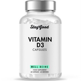 Bild på Staygood D-Vitamin D3, 60 kapslar