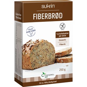 Bild på Sukrin Fiberbröd glutenfri 250 g