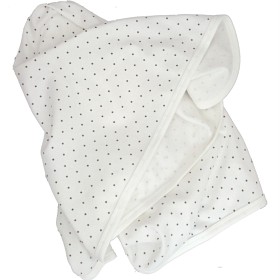 Bild på Summerville Organic Babyfilt Vit Dotty GOTS