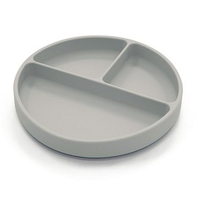 Bild på Summerville Tallrik delad silikon Silver grey