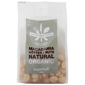 Bild på Superfruit Foods Macadamianötter Naturella 200 g