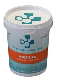Bild på Svenska DjurApoteket MultiFlex 200 tabletter