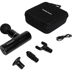 Bild på Swedish Posture Massagepistol Mini (4 nivåer, 4 massagehuvuden)