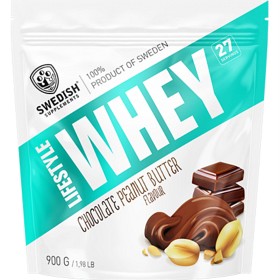Bild på Swedish Supplements Lifestyle Whey Chocolate Peanut Butter 900 g