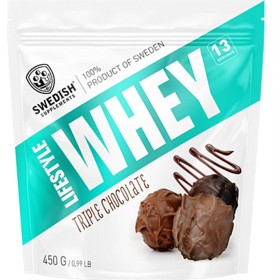 Bild på Swedish Supplements Lifestyle Whey Triple Chocolate 450g