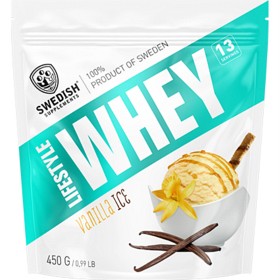 Bild på Swedish Supplements Lifestyle Whey Vanilla Ice 450 g