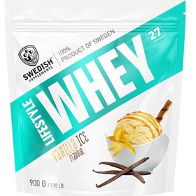 Bild på Swedish Supplements Lifestyle Whey Vanilla Ice 900 g
