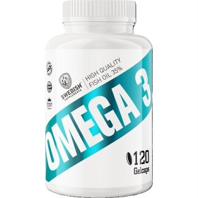 Bild på Swedish Supplements Omega-3 120 kapslar