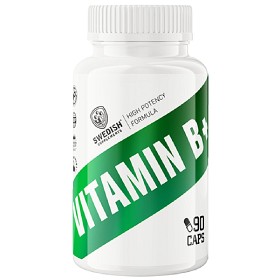 Bild på Swedish Supplements Vitamin B+ 90 kapslar