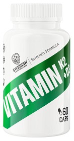 Bild på Swedish Supplements Vitamin K2+D3 60 kapslar