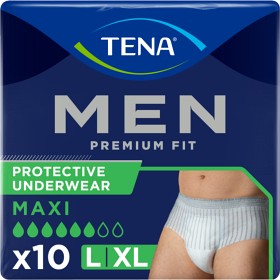 Bild på TENA Men Premium Fit Maxi L/XL 10 st