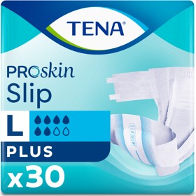 Bild på Tena ProSkin Slip Plus Large 30 st