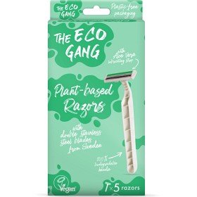 Bild på The Eco Gang Nedbrytbara engångsrakhyvlar 5 st