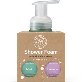 Bild på The Green Lab Co. Shower Foam Starter Set Mint & Lavendel