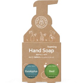 Bild på The Green Lab Hand Soap Refill Eucalyptus & Basil 4 tabletter