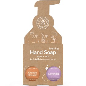 Bild på The Green Lab Hand Soap Refill Orange Blossom & Lavender 4 tabletter