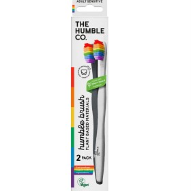 Bild på Humble Växtbaserad Tandborste Mjuk Proud 2-Pack