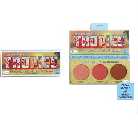 Bild på theBalm Voyage Tropics Powder Trio with 2 Blushes & 1 Bronzer