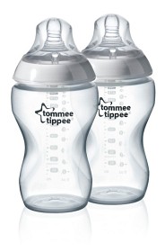 Bild på Tommee Tippee 340 ml Nappflaska 2 st (Dinapp strl 2)