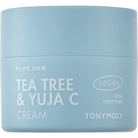 Bild på TONYMOLY Pure Dew Tea Tree & Yuja C Purifying Cream 50 ml