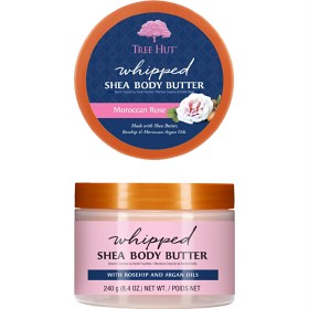 Bild på Tree Hut Whipped Shea Body Butter Moroccan Rose 240 g