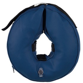 Bild på Trixie Hundkrage uppblåsbar Blå S-M 32-40 cm