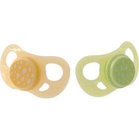 Bild på Twistshake 2x Pacifier 6+m Cactus Green & Caramel Beige