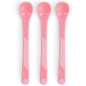Bild på Twistshake 3x Feeding Spoon 6+m Pastel Light Pink