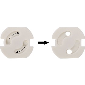 Bild på Twistshake EU Sockelskydd typ F 6-pack