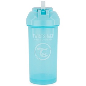 Bild på Twistshake Straw Cup 6+m Pastel Blue 360 ml