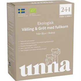 Bild på Unna ekologisk välling-gröt från 12 mån, 300 g