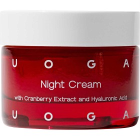 Bild på Uoga Uoga Night Cream with Cranberry Extract and Hyaluronic Acid 30 ml