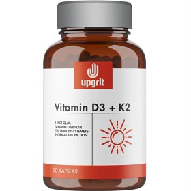 Bild på Upgrit Vitamin D3 + K2 90 kapslar