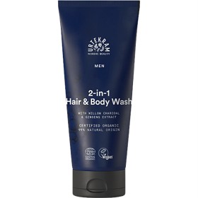 Bild på Urtekram MEN 2 in 1 Hair & Body Wash Organic 200 ml