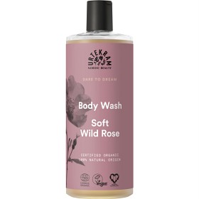 Bild på Urtekram Nordic Beauty Dare To Dream Soft Wild Rose Body Wash 500 ml
