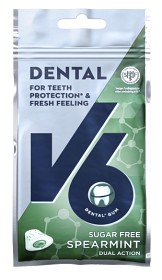 Bild på V6 Dual Action Spearmint 30 g