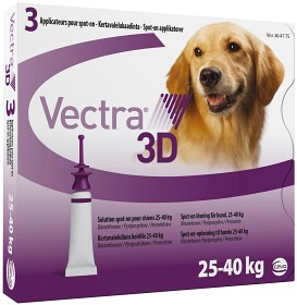 Bild på Vectra 3D för hund, 25-40 kg spot-on, lösning