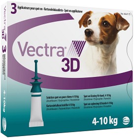 Bild på Vectra 3D för hund, 4-10 kg spot-on, lösning