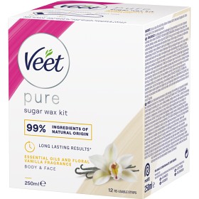 Bild på Veet Sugaring Essential Oil & Floral Vanilla 250 ml